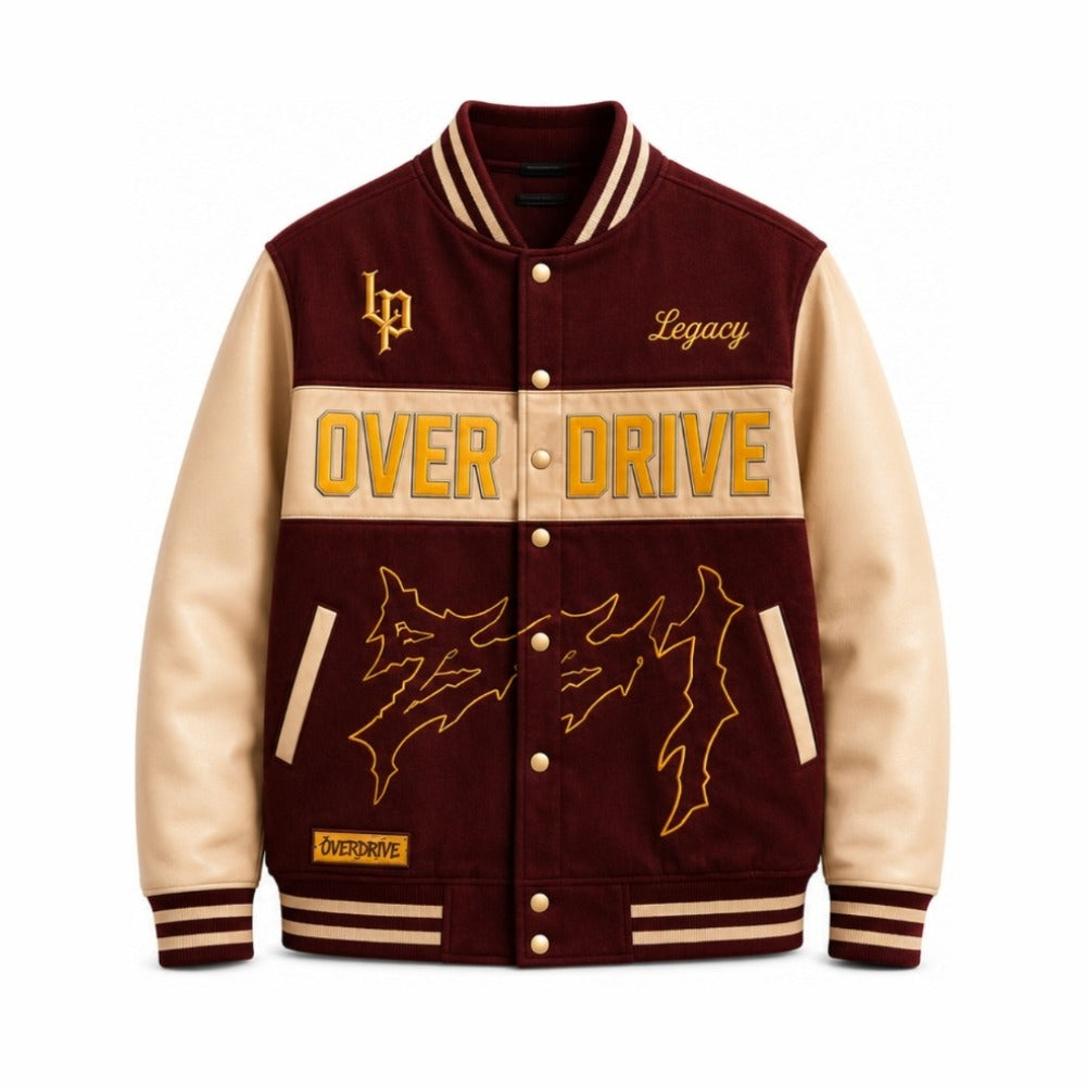 Chenille Embroidered Varsity Jacket